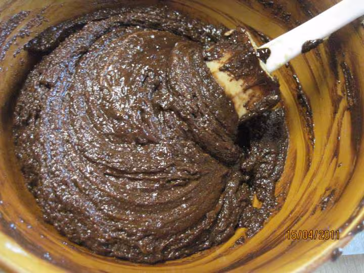Gateau au chocolat aux fruits confits