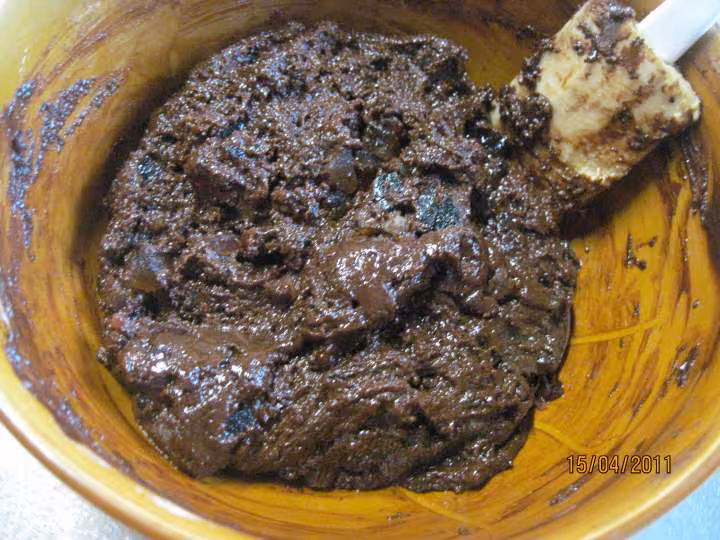 Gateau au chocolat aux fruits confits