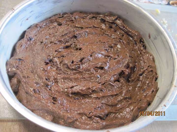 Gateau au chocolat aux fruits confits