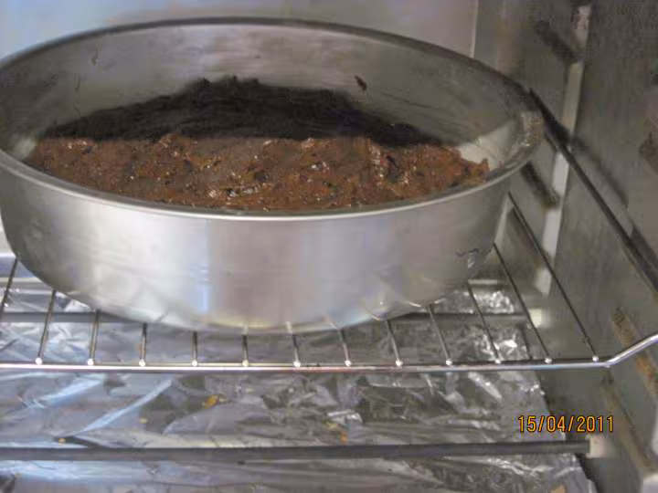 Gateau au chocolat aux fruits confits