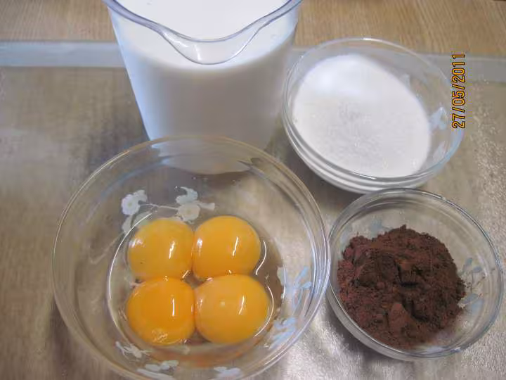 Gateau au chocolat et griottes
