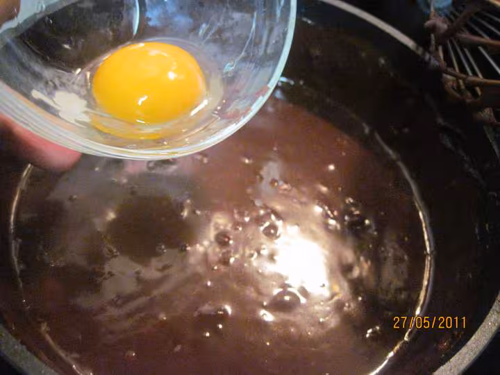 Gateau au chocolat et griottes