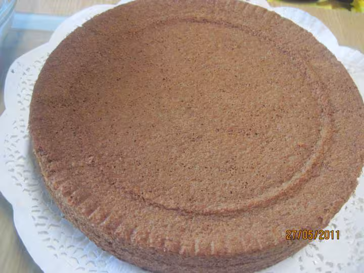 Gateau au chocolat et griottes