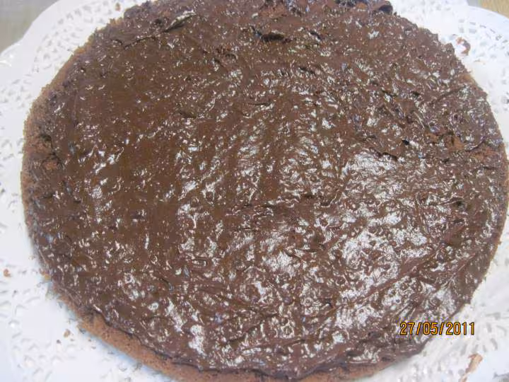 Gateau au chocolat et griottes