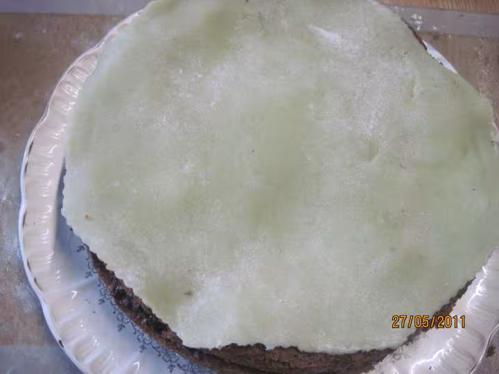 Gateau au chocolat et griottes