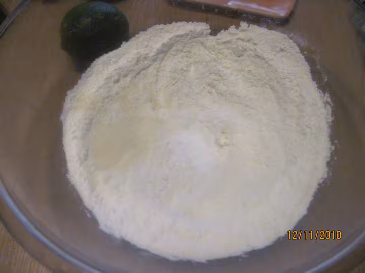 Gateau au citron vert au mo