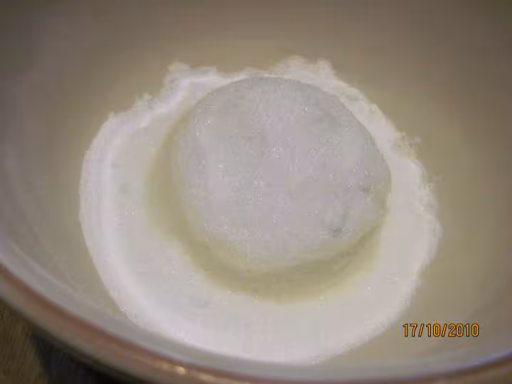 Gateau au fromage de brousse au coing