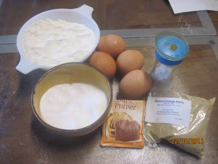Gateau au fruits cocktail