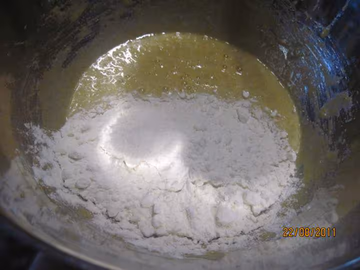 Gateau au fruits cocktail