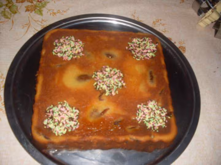 Gateau au mascarpone aux dattes