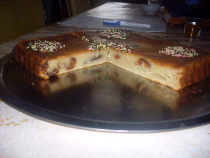 Gateau au mascarpone aux dattes
