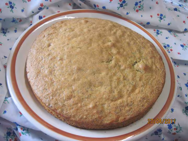 Gateau au pavot et zeste de citrons verts
