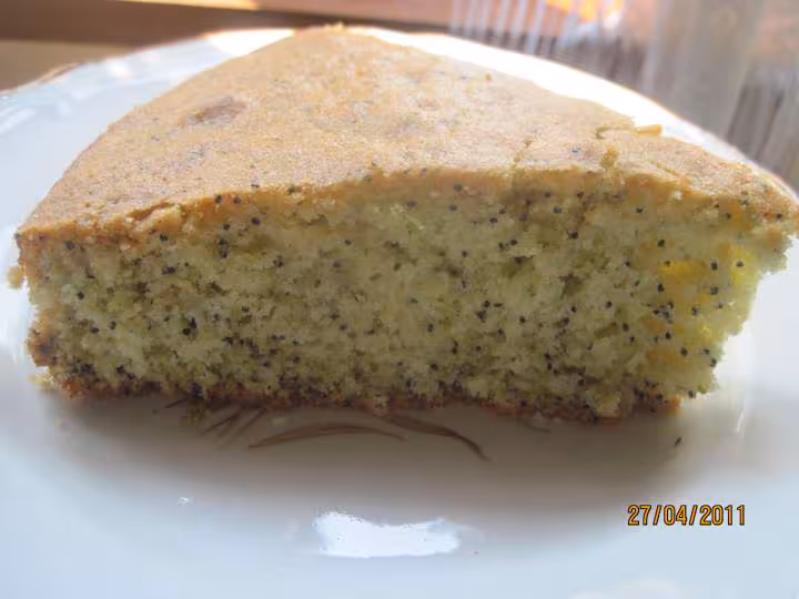 Gateau au pavot et zeste de citrons verts