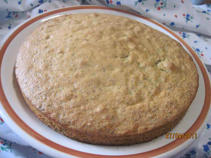 Gateau au pavot et zeste de citrons verts