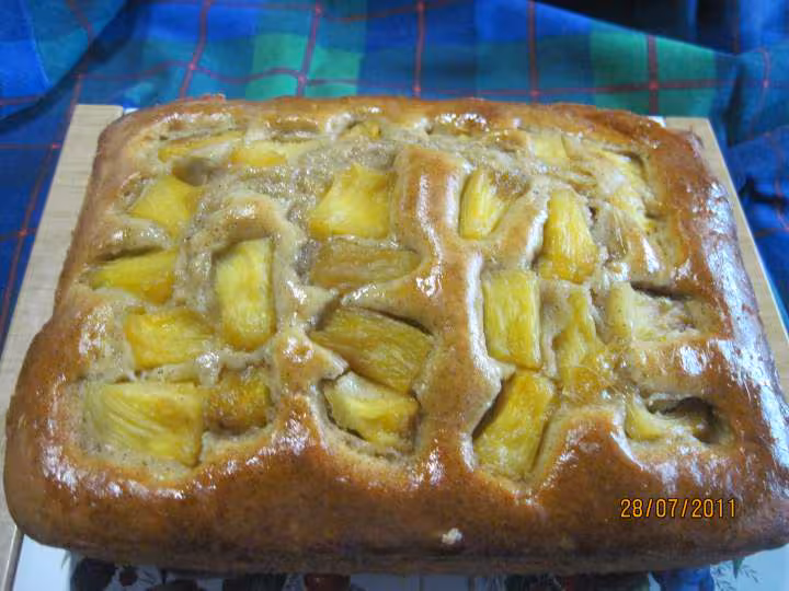 Gateau au yaourt a l ananas