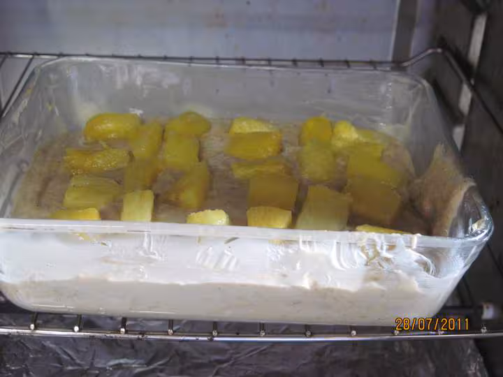 Gateau au yaourt a l ananas