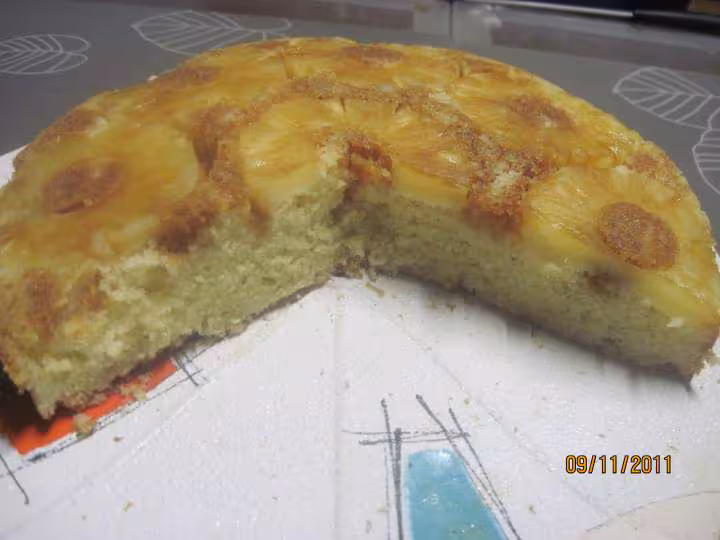 Gateau au yaourt a l ananas