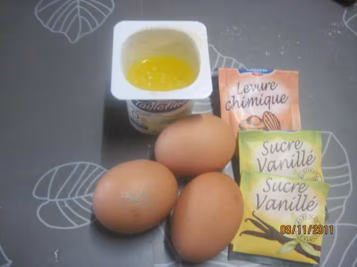Gateau au yaourt a l ananas