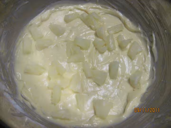 Gateau au yaourt a l ananas