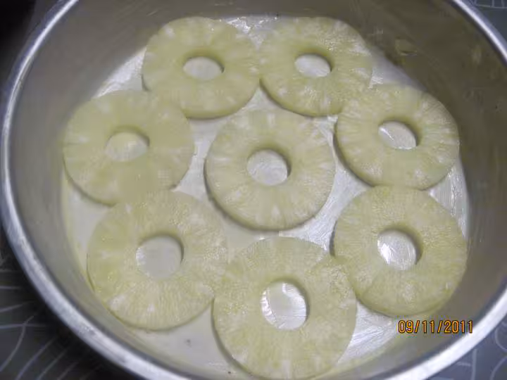 Gateau au yaourt a l ananas