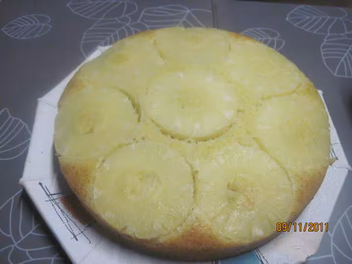 Gateau au yaourt a l ananas