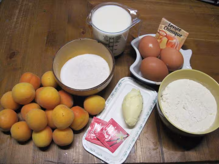 Gateau aux abricots