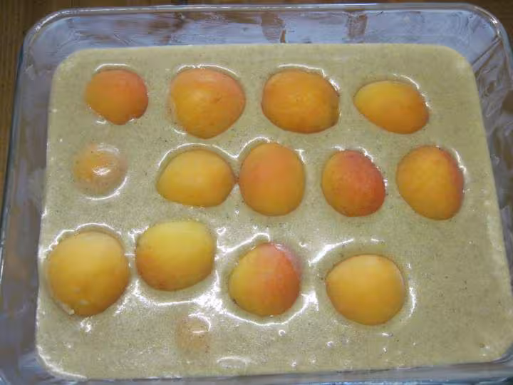 Gateau aux abricots