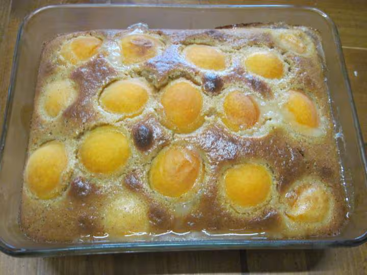 Gateau aux abricots