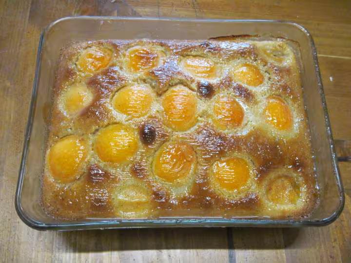 Gateau aux abricots