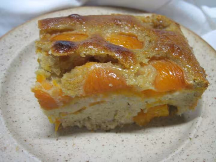 Gateau aux abricots
