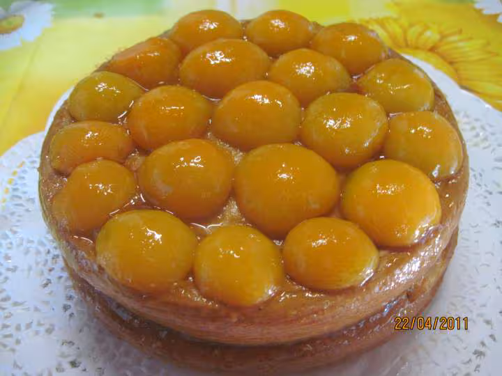 Gateau aux abricots rapide sans cuisson