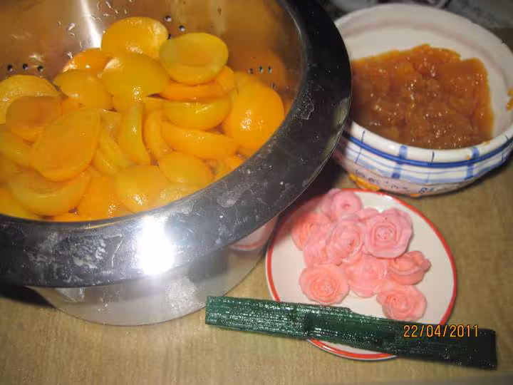 Gateau aux abricots rapide sans cuisson