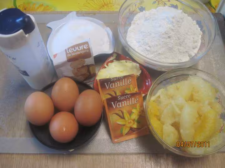Gateau aux agrumes