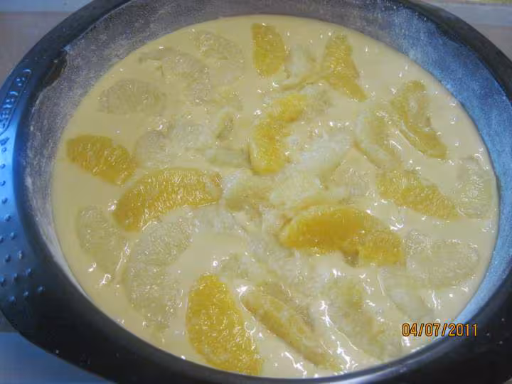 Gateau aux agrumes