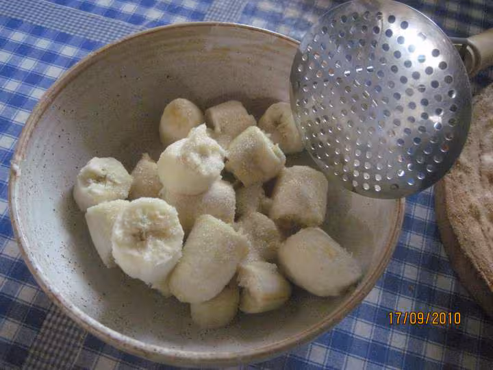 Gateau aux bananes sans cuisson