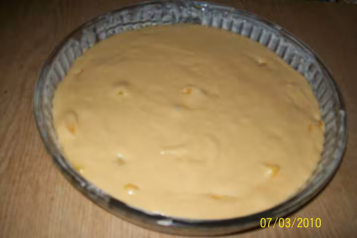 Gateau aux brugnons et zeste de citron