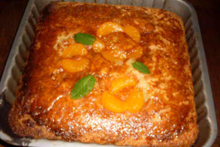 Gateau aux clementines