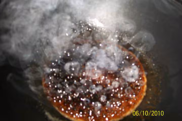 Gateau aux des de pommes caramelisees