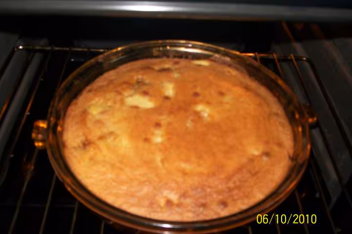 Gateau aux des de pommes caramelisees