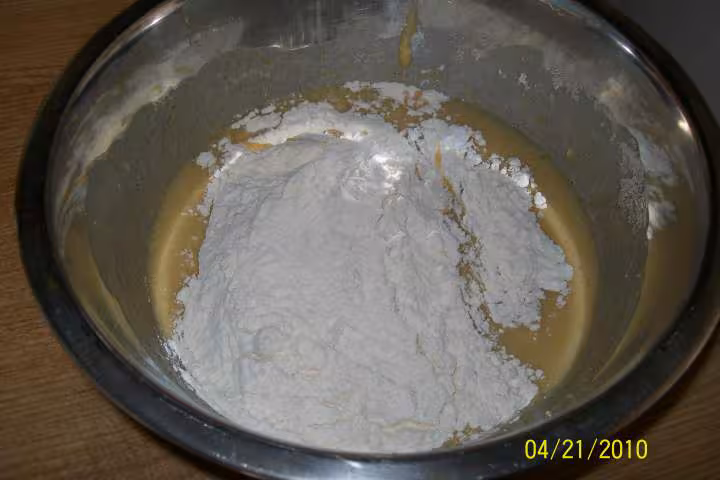 Gateau aux griottes au mo