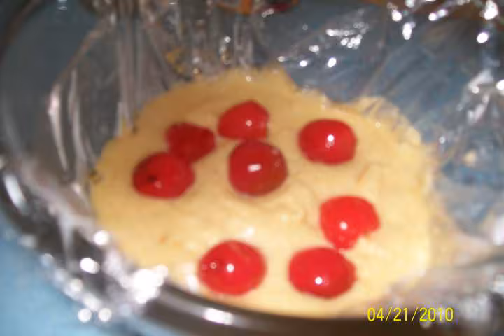 Gateau aux griottes au mo