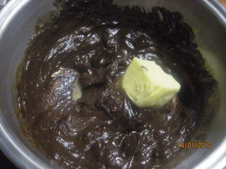 Gateau aux kiwis nappage chocolat