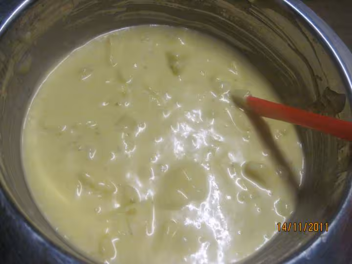 Gateau aux pommes au micro ondes
