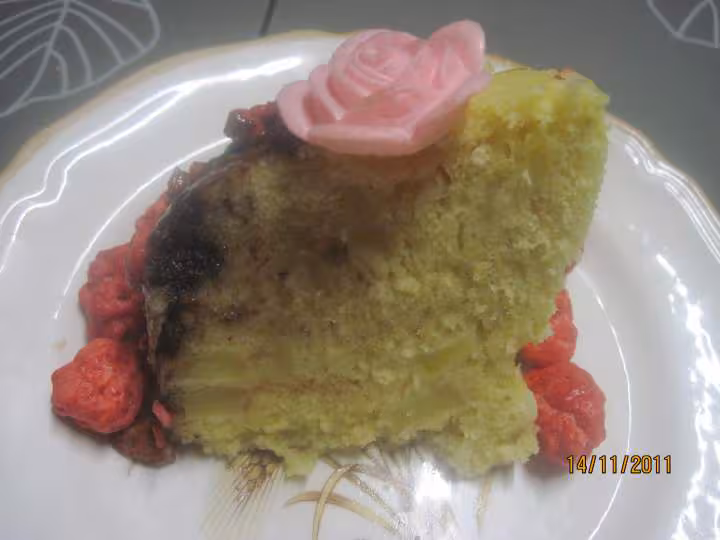 Gateau aux pommes au micro ondes