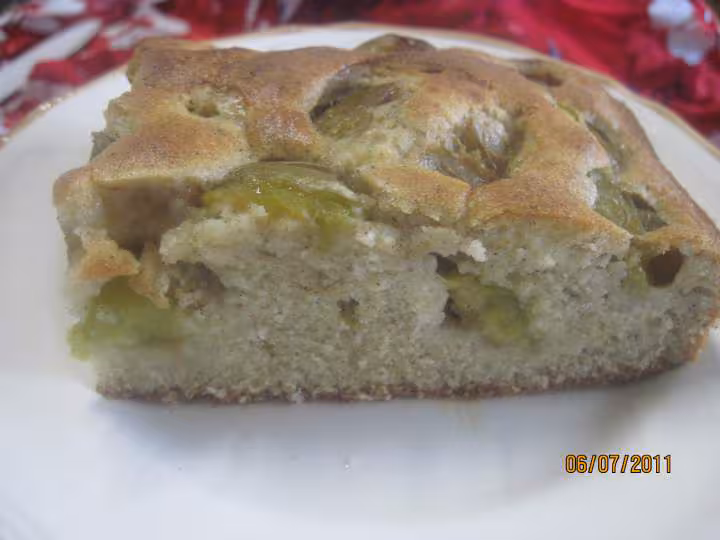 Gateau aux prunes reines claudes