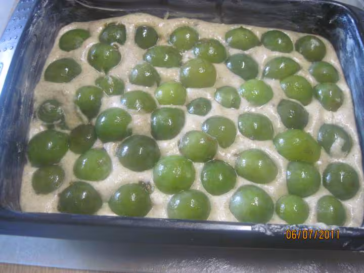 Gateau aux prunes reines claudes