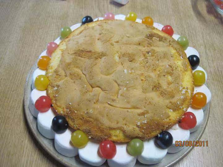 Gateau bonbons rapide et sans cuisson