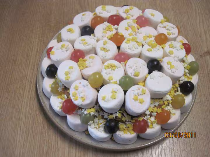 Gateau bonbons rapide et sans cuisson