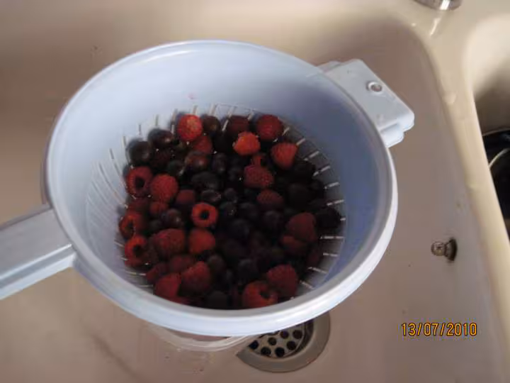 Gateau de fromage de brousse aux fruits rouges