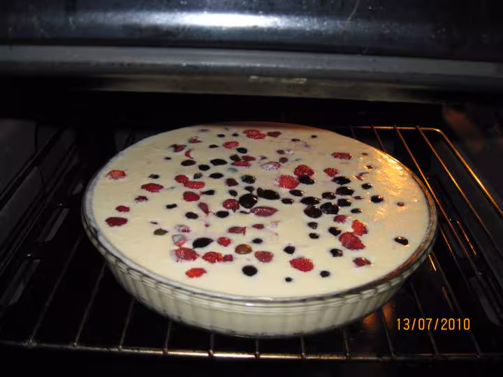 Gateau de fromage de brousse aux fruits rouges